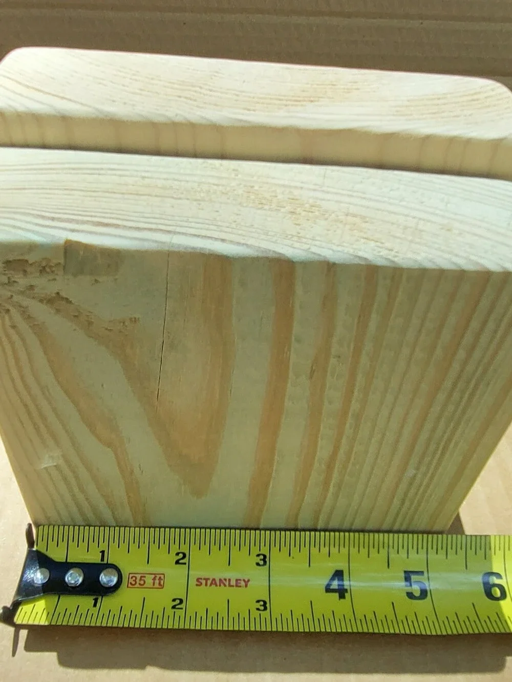 5 Assorted Wood Pieces